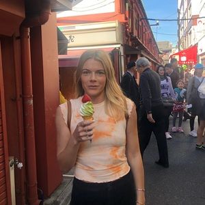 Verge girl tie dye top